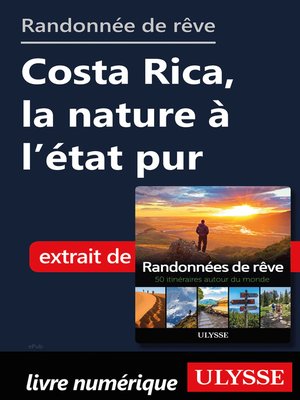 cover image of Randonnée de rêve--Costa Rica, la nature à l'état pur